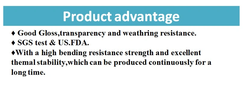 High Transparent PVC Compound Rigid Granules for Shrink Wrap Film