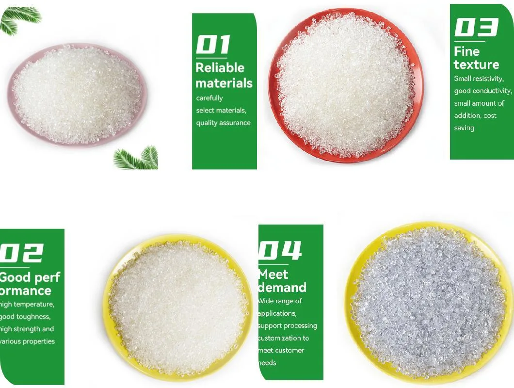 PVC Hard Granules for Sehlf Transparent PVC Granules Tag a Must-Have and Hot Sale