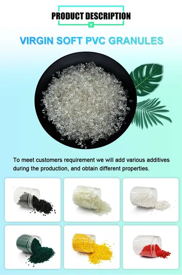 High Quality China&prime; S Factories Sell Soft PVC Granules