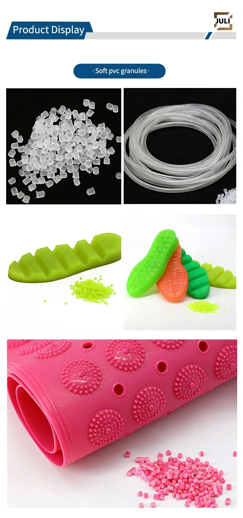 Chinese Sale Soft PVC Granules for Wire and Cable Hose Shoes