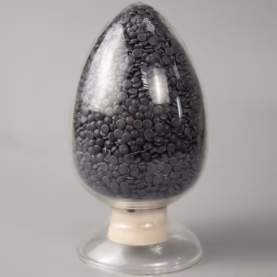 Gránulos compuestos de PVC negro UPVC para accesorios de tubería Trunking