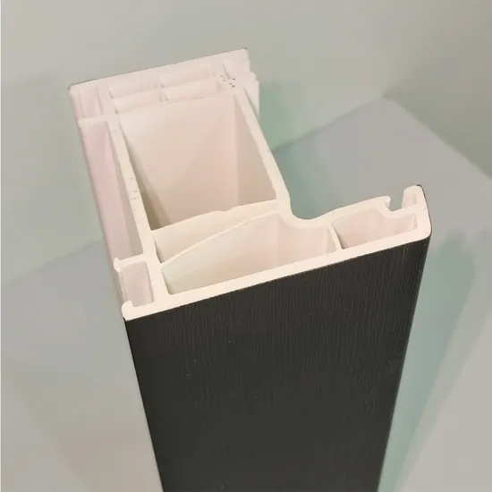 Perfiles de UPVC para ventanas abatibles Perfiles de marcos abatibles de PVC