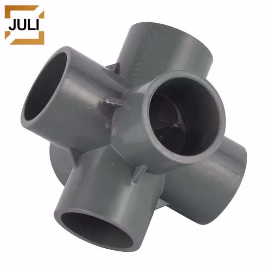 Gránulos de cristal compuesto de PVC de precio blanco de material de instalación de tuberías lisas de plástico fabricados en China