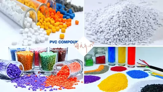 Materias primas blandas de los compuestos del cloruro de polivinilo de los gránulos del PVC para el alambre de la red