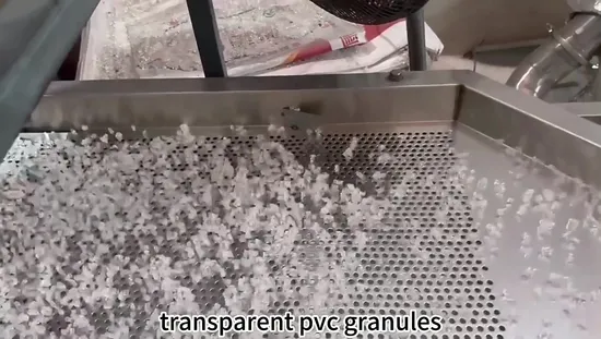 Gránulos de materia prima de PVC Gránulos de PVC virgen PVC para bota de lluvia, materia prima de calzado para cable
